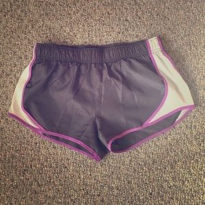 Purple Running Shorts